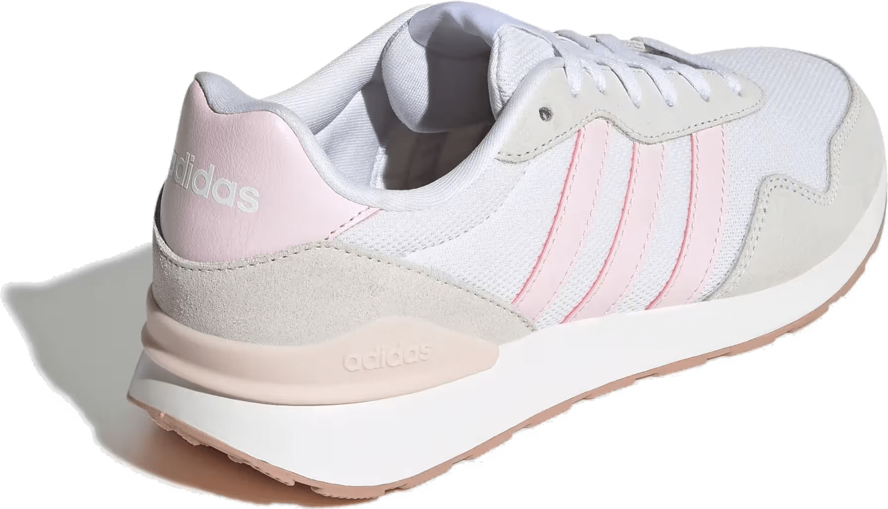 adidas Run 60s 4.0 Cloud White Clear Pink Wonder Quartz (Women's)