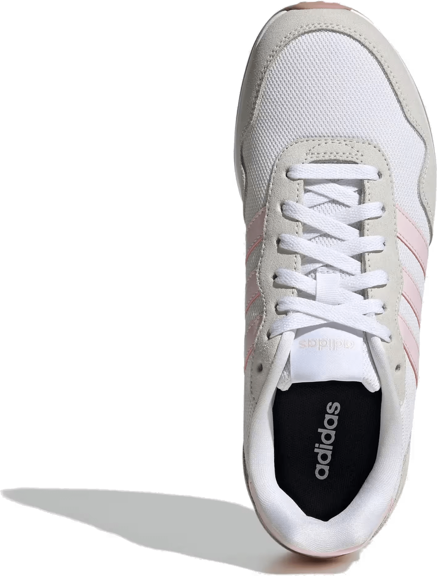 adidas Run 60s 4.0 Cloud White Clear Pink Wonder Quartz (Women's)