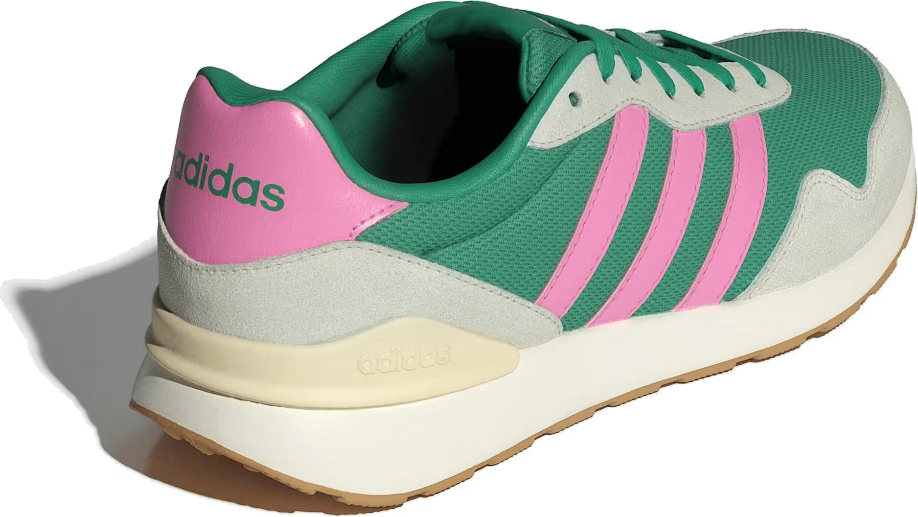 adidas Run 60s 4.0 Semi Court Green Bliss Pink Warm Vanilla (Women's)