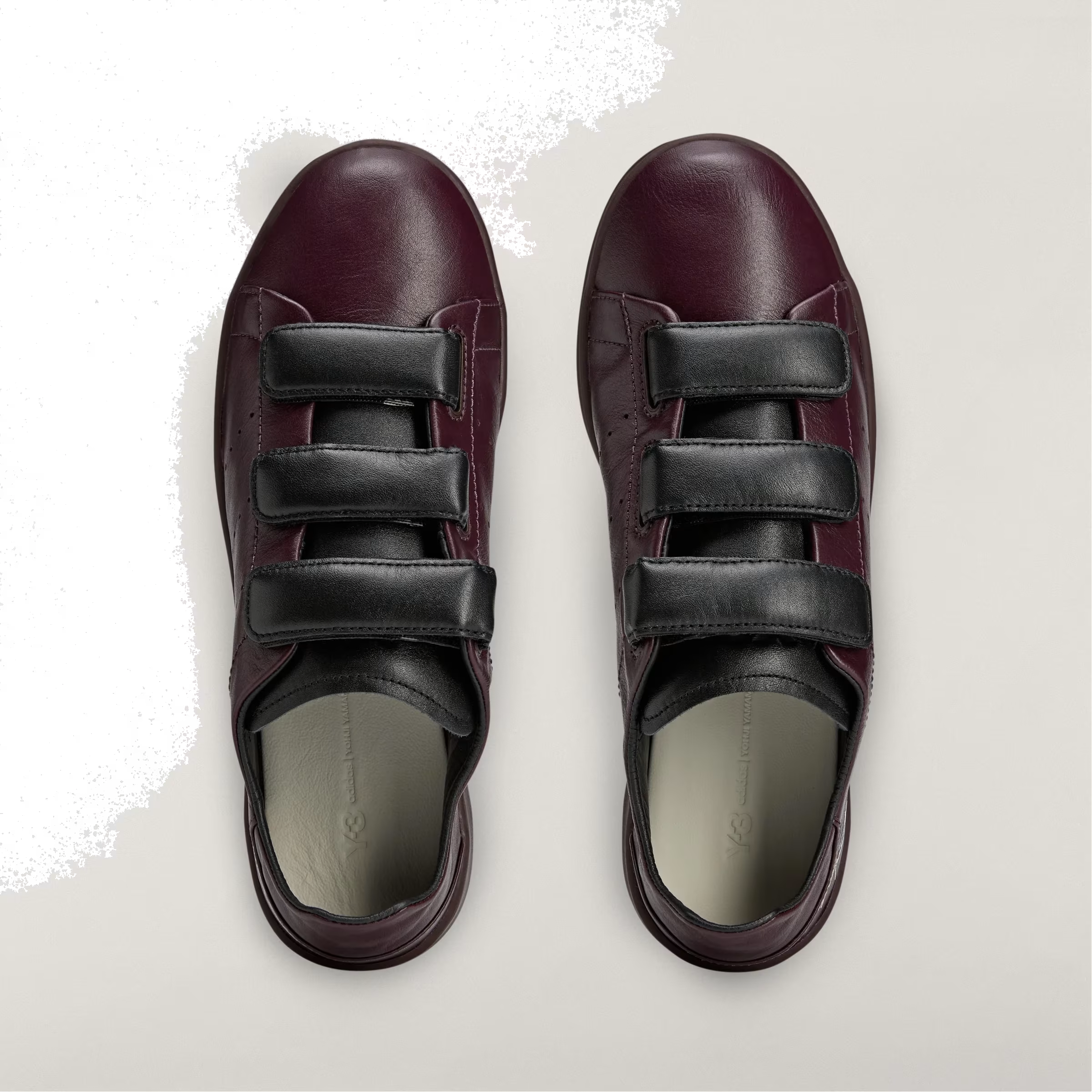 adidas Y-3 Stan Smith Shadow Maroon Black