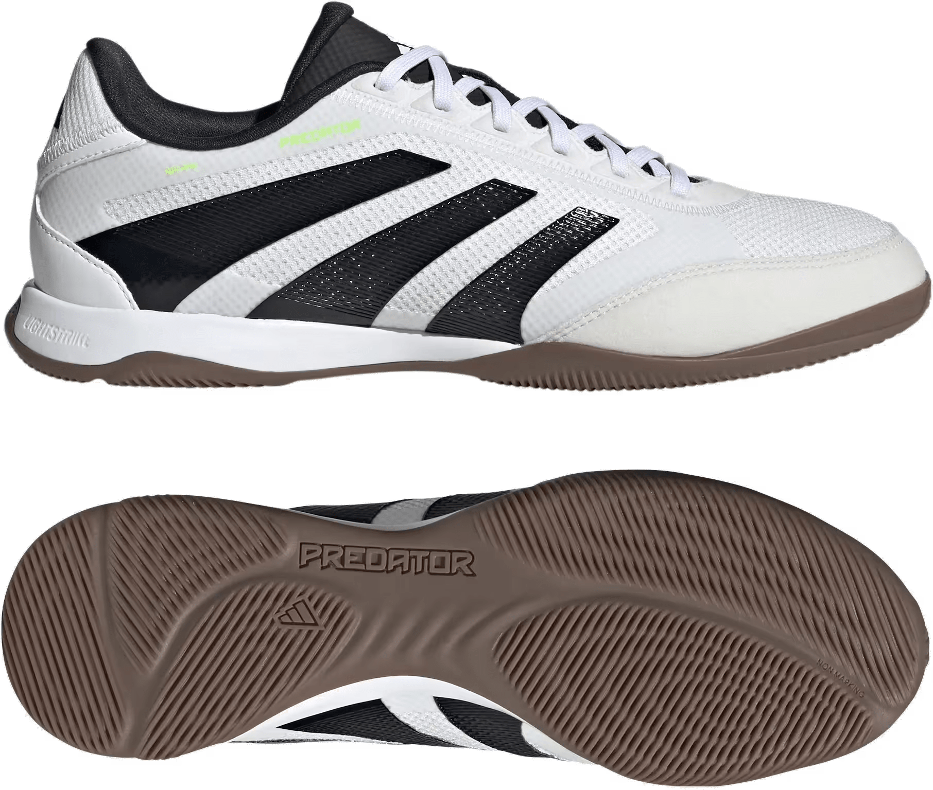 adidas Predator League Indoor Cloud White Core Black Lucid Lemon