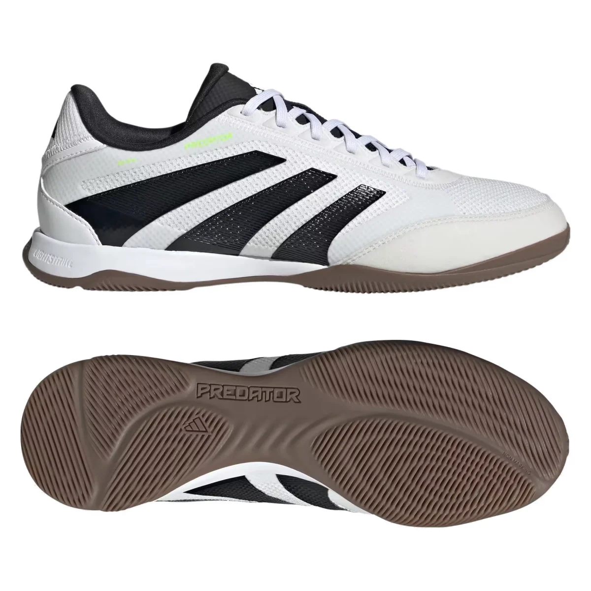 adidas Predator League Indoor Cloud White Core Black Lucid Lemon