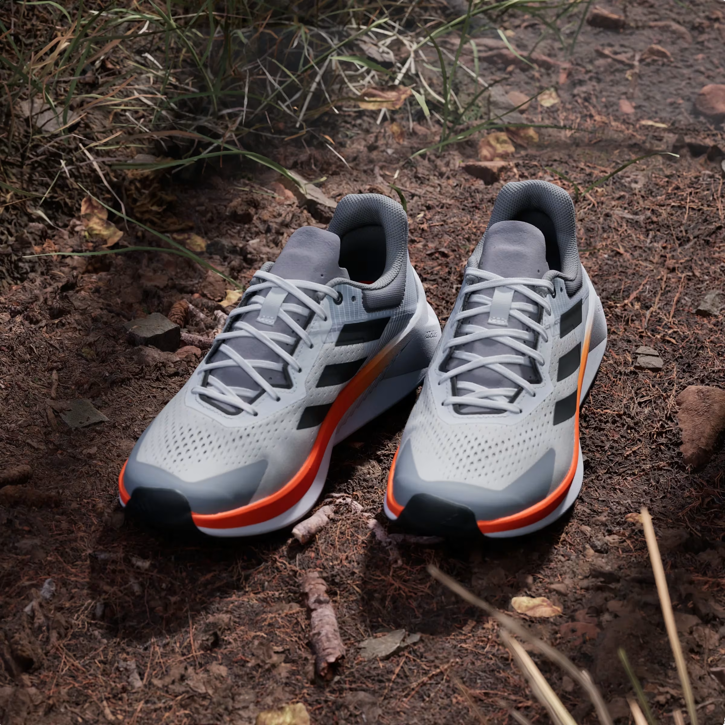 adidas Terrex Soulstride Flow Trail Dash Grey Semi Impact Orange