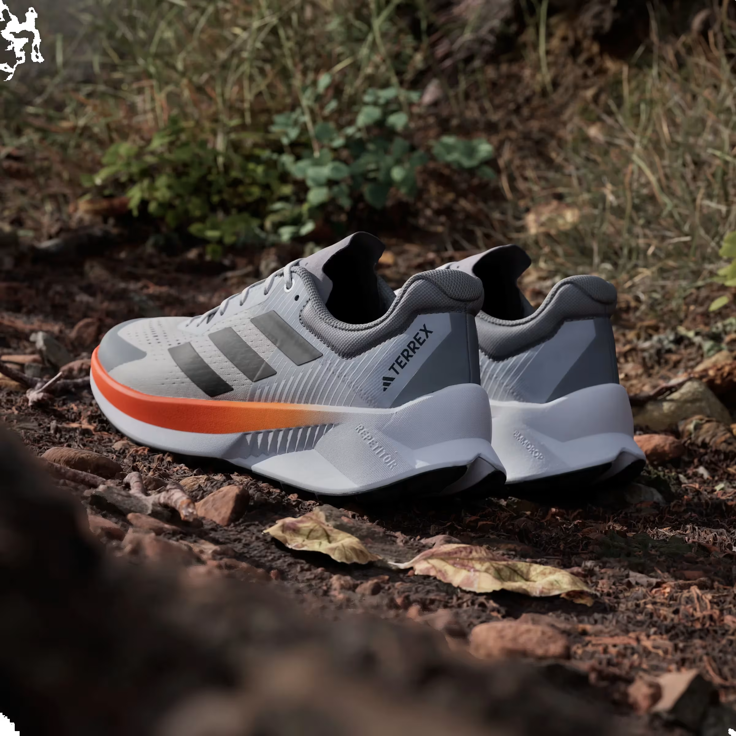 adidas Terrex Soulstride Flow Trail Dash Grey Semi Impact Orange