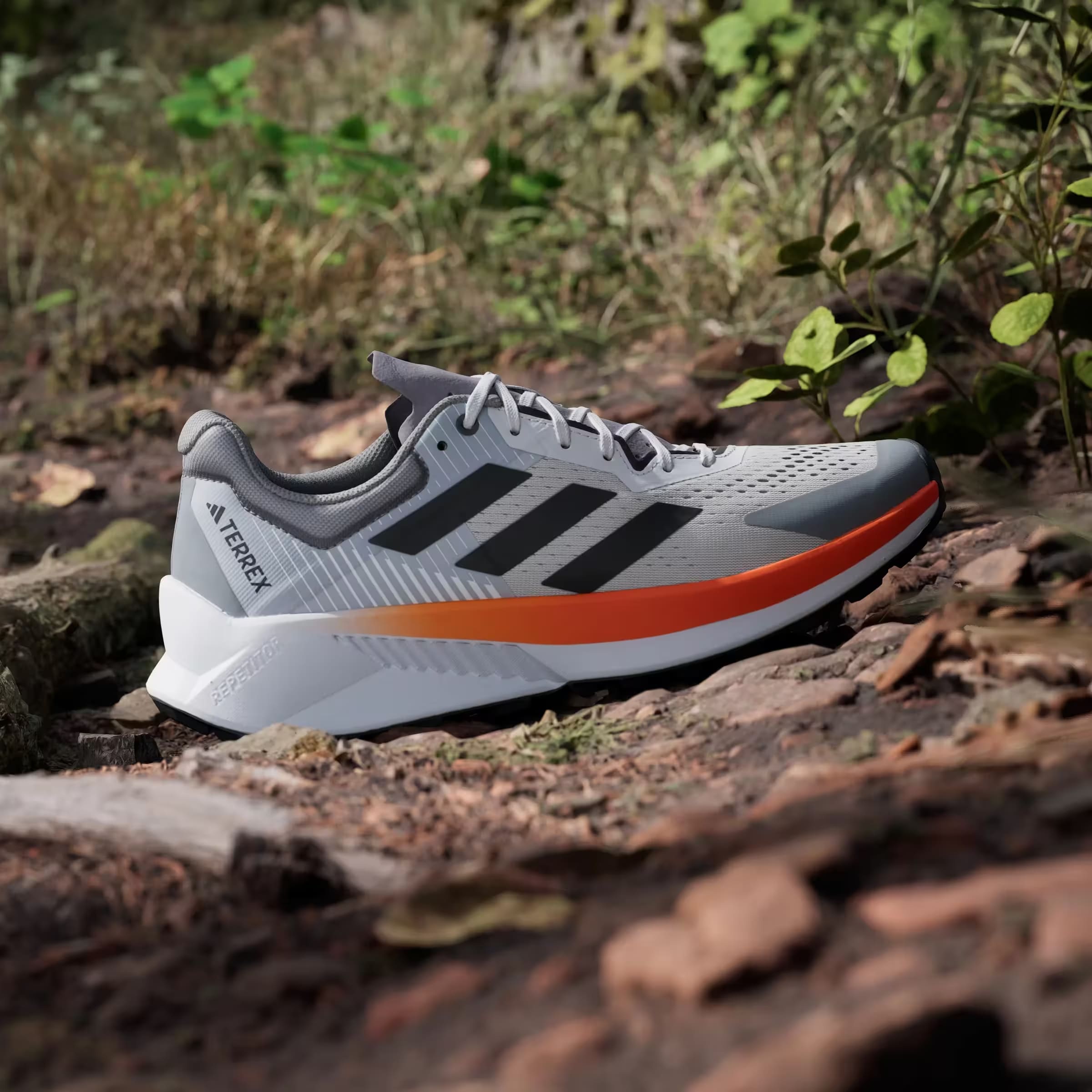 adidas Terrex Soulstride Flow Trail Dash Grey Semi Impact Orange