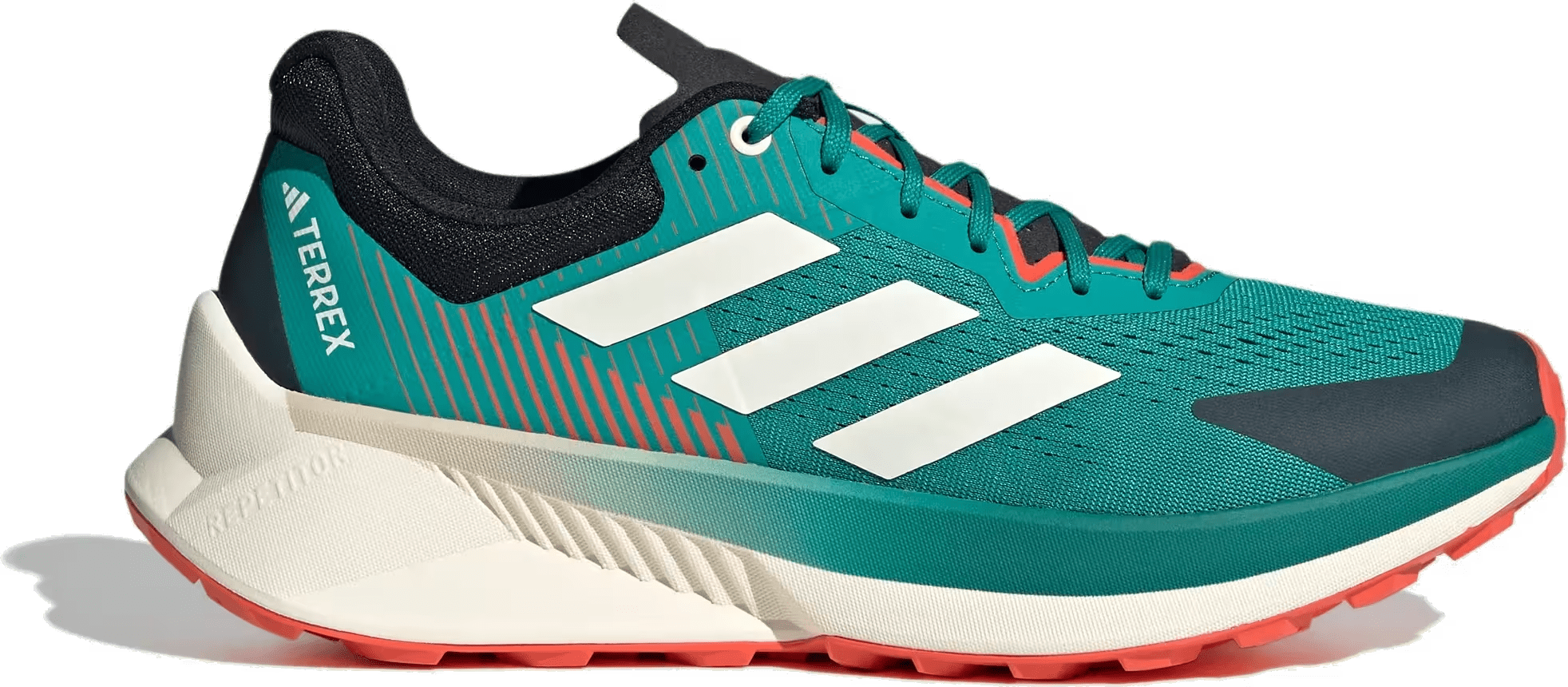 adidas Terrex Soulstride Flow Trail Pure Teal Off White Semi Impact Orange