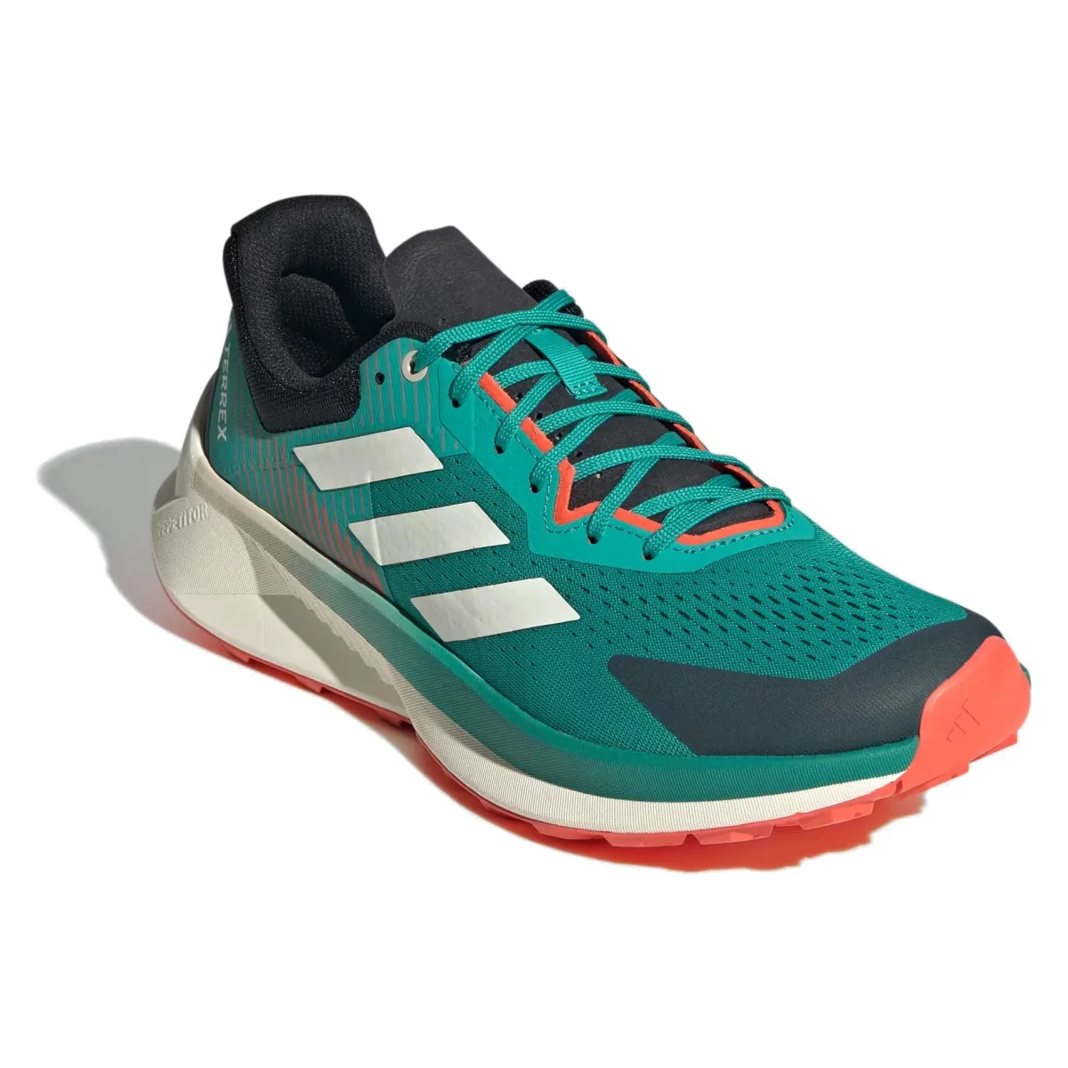 adidas Terrex Soulstride Flow Trail Pure Teal Off White Semi Impact Orange