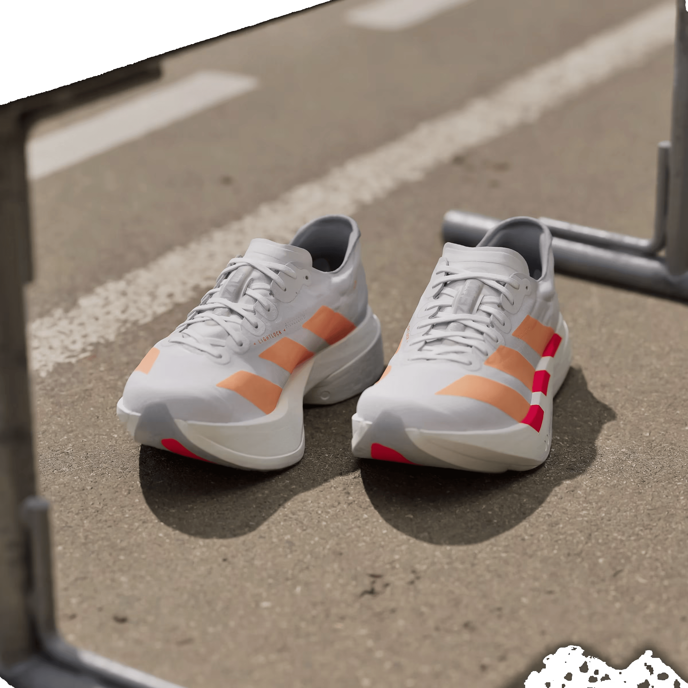 adidas Adizero Adios Pro 4 White Beam Orange Red (Women's)