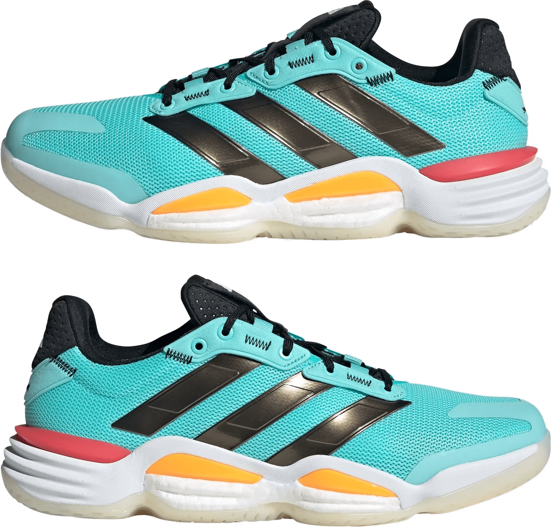 adidas Stabil 16 Indoor Flash Aqua Black Semi Lucid Red