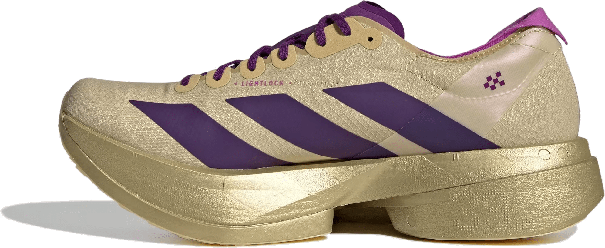 adidas Adizero Adios Pro 4 Rich Purple Gold Metallic