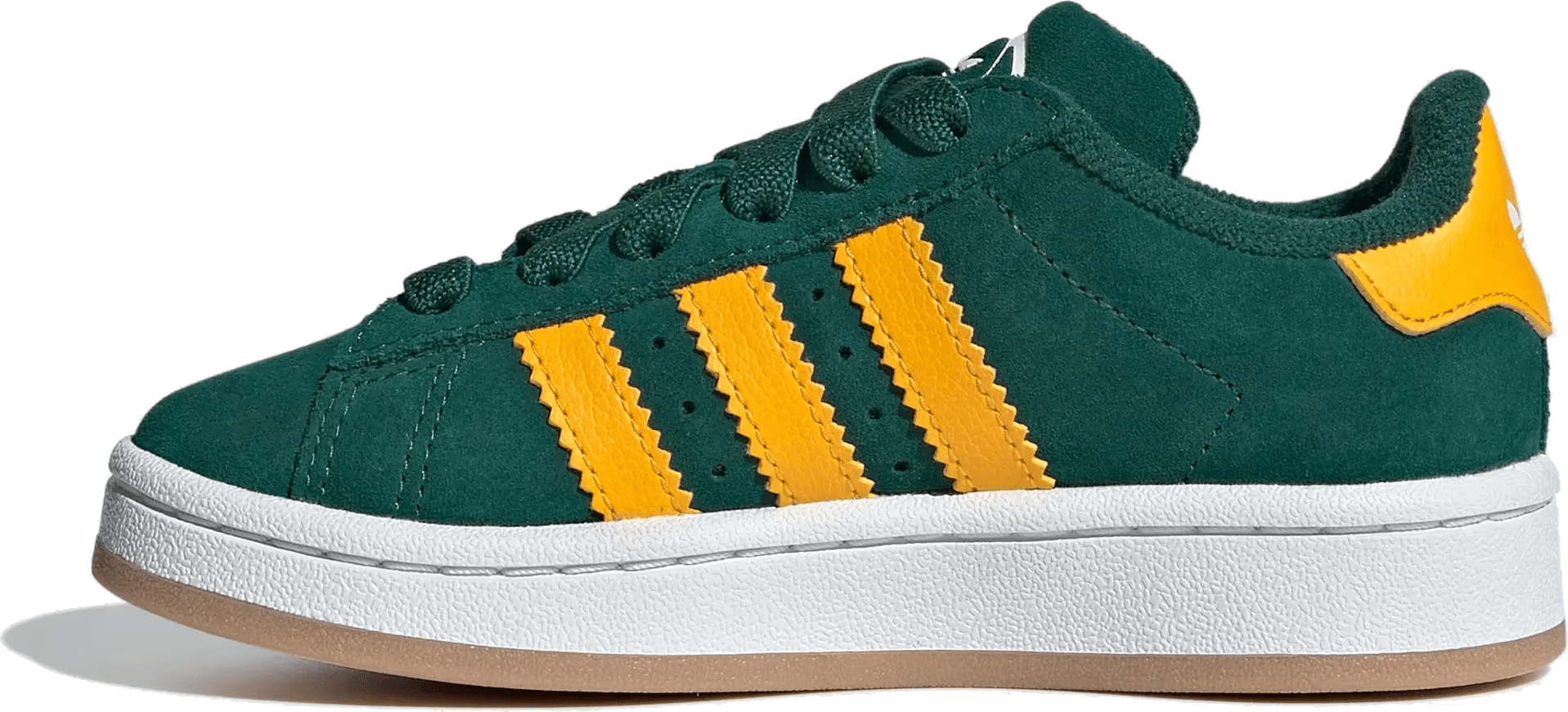 adidas Campus 00s Comfort Closure Camp Collegiate Green Crew Yellow Cloud White (PS)