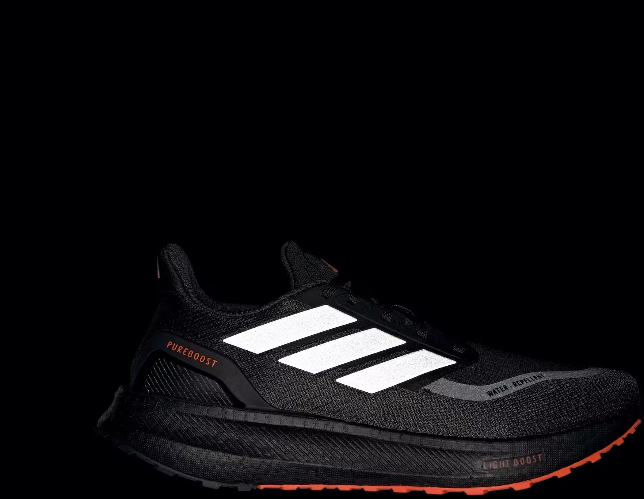 adidas Pureboost 5 Core Black Impact Orange