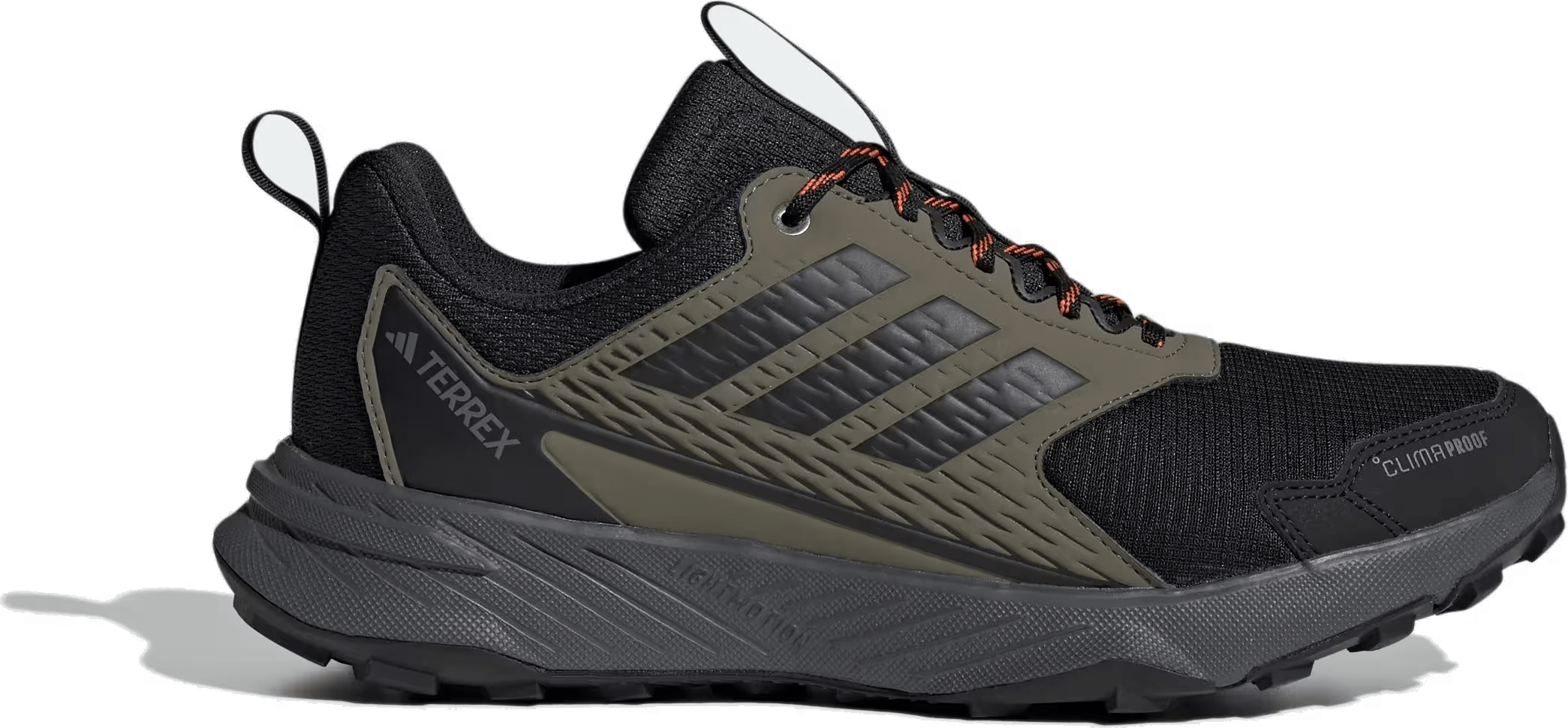 adidas Terrex Tracefinder 2 Climaproof Trail Olive Strata Core Black Semi Impact Orange
