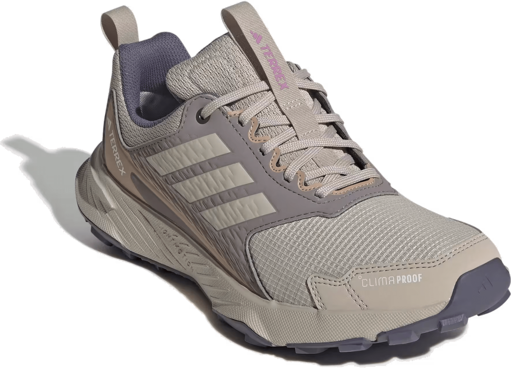adidas Terrex Tracefinder 2 Climaproof Trail Wonder Beige Beige Preloved Violet (Women's)