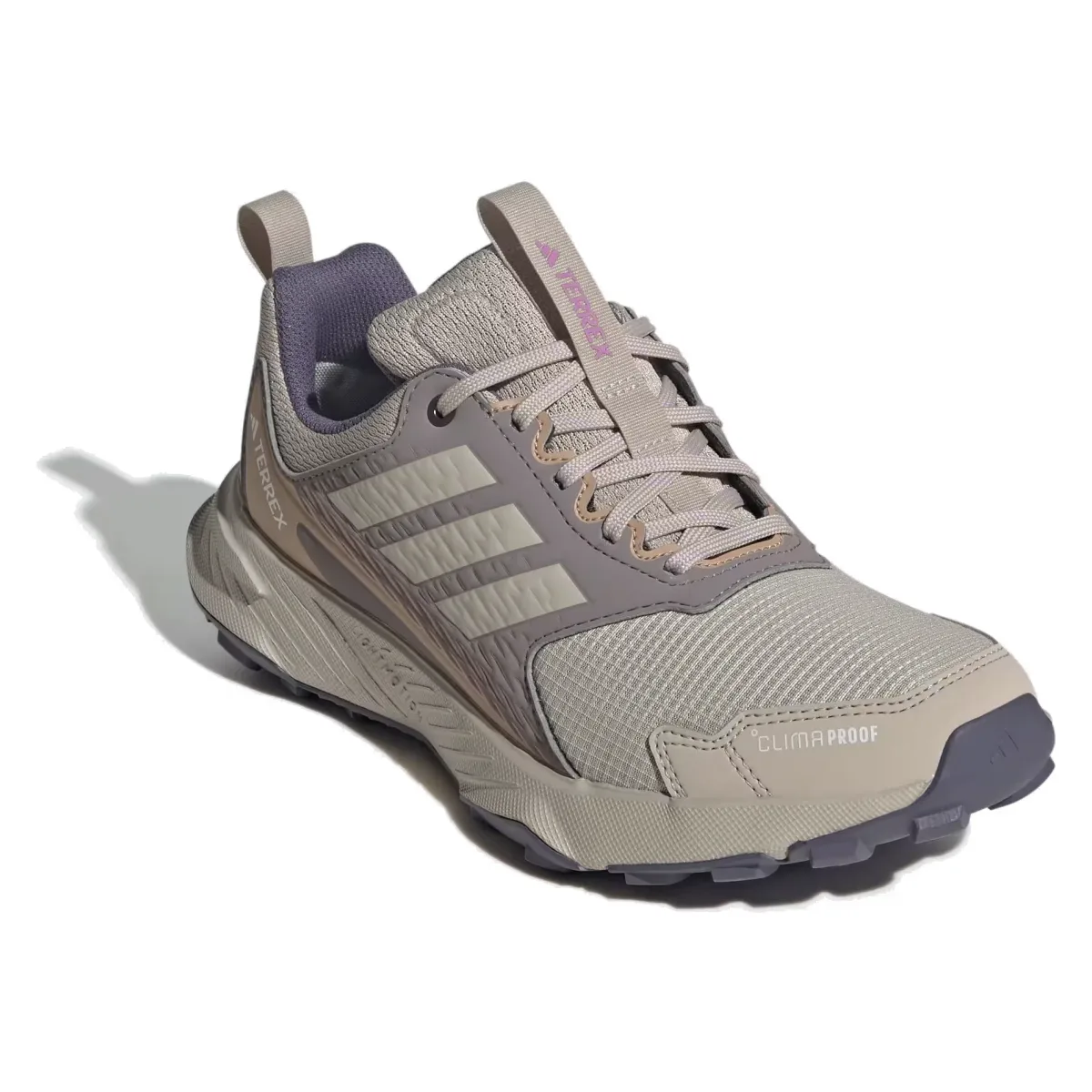 adidas Terrex Tracefinder 2 Climaproof Trail Wonder Beige Beige Preloved Violet (Women's)