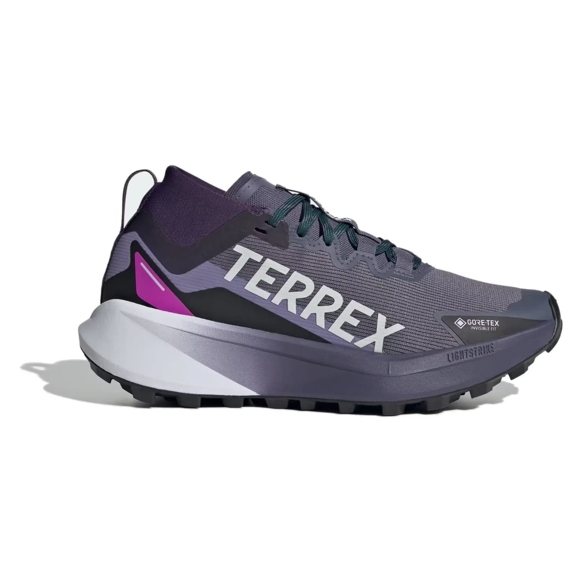 adidas Terrex Agravic Gore-Tex Trail Preloved Violet Cloud White Purple Burst (Women's)