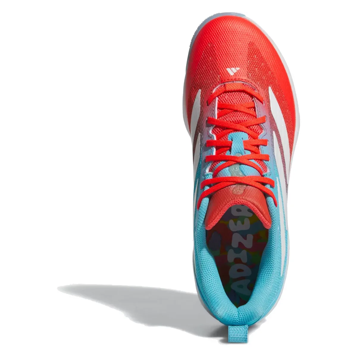 adidas Adizero Impact Turf Candy Bright Cyan Cloud White Bright Red