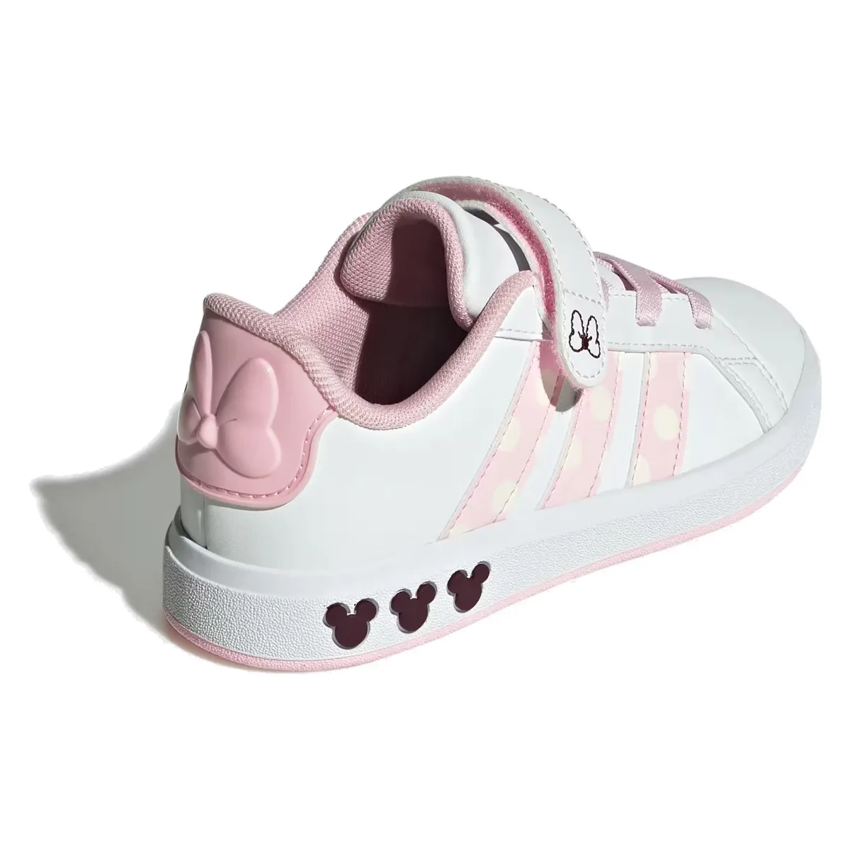 adidas Grand Court Disney Minnie Mouse Cloud White Clear Pink Chalk White (GS)