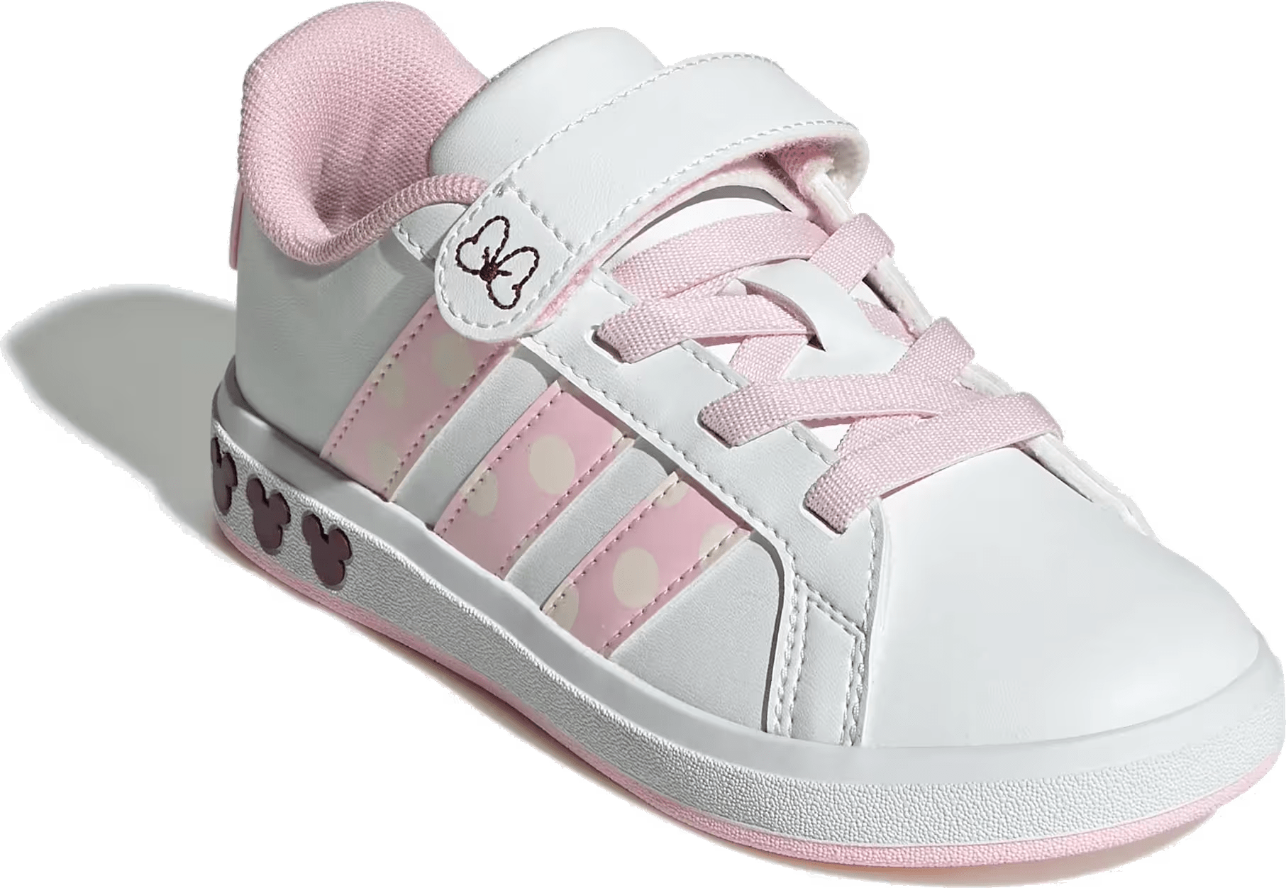 adidas Grand Court Disney Minnie Mouse Cloud White Clear Pink Chalk White (GS)