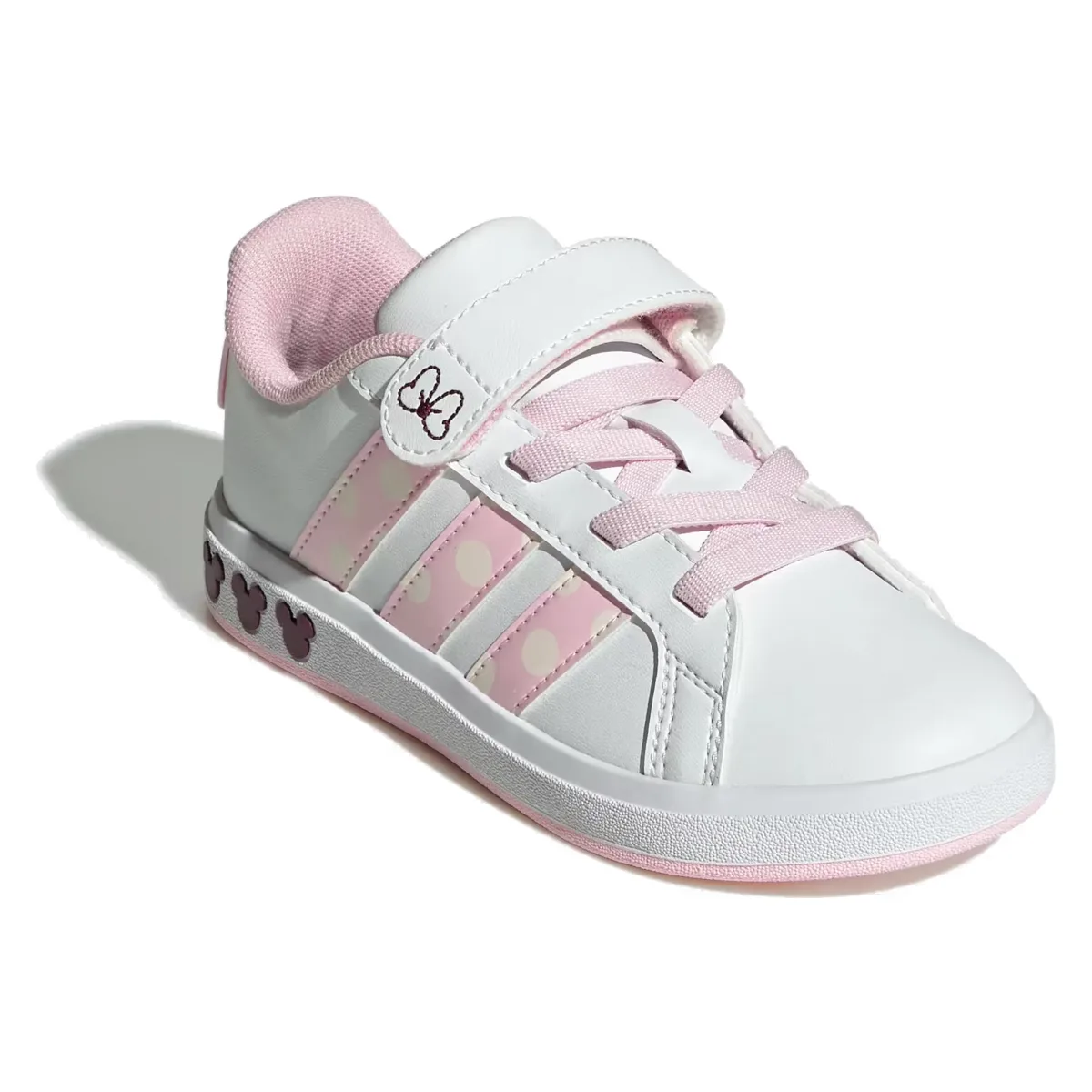 adidas Grand Court Disney Minnie Mouse Cloud White Clear Pink Chalk White (GS)