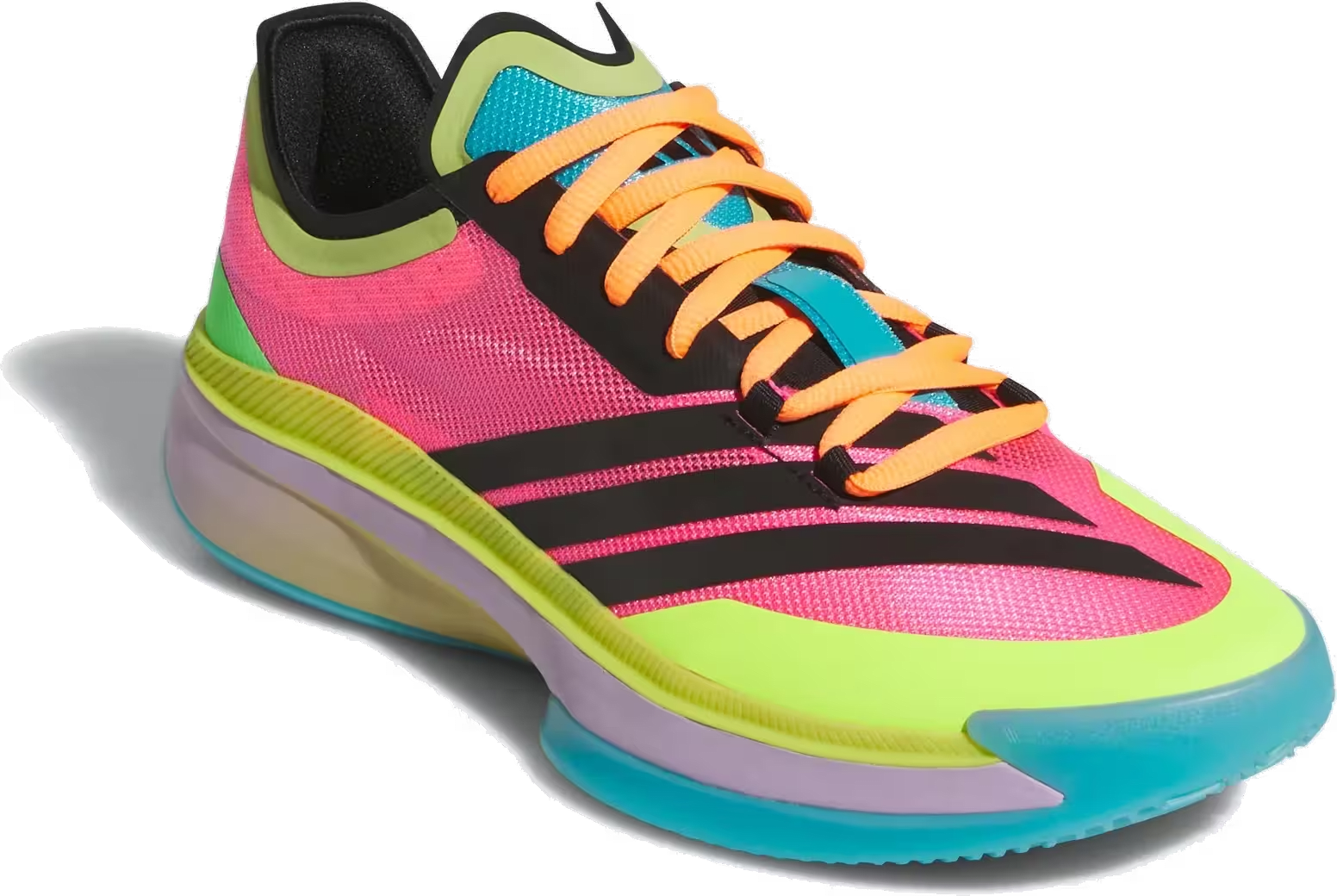 adidas Adizero Select 2.0 Low Lucid Pink Preloved Lime