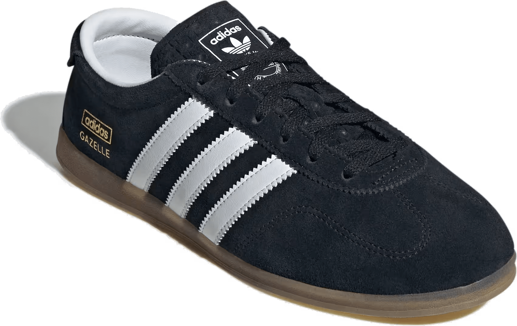 adidas Gazelle Lo Pro Black White Gum (Women's)