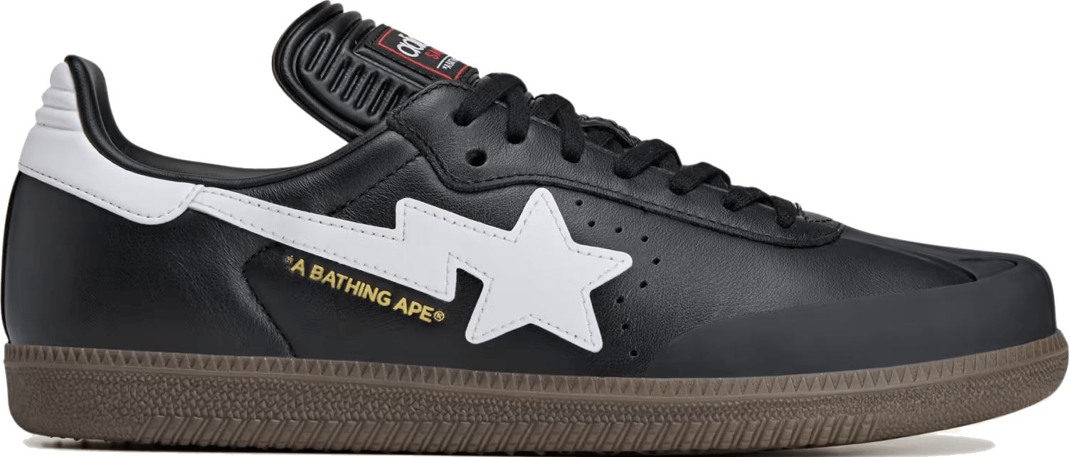 BAPE x Adidas Samba "Black"