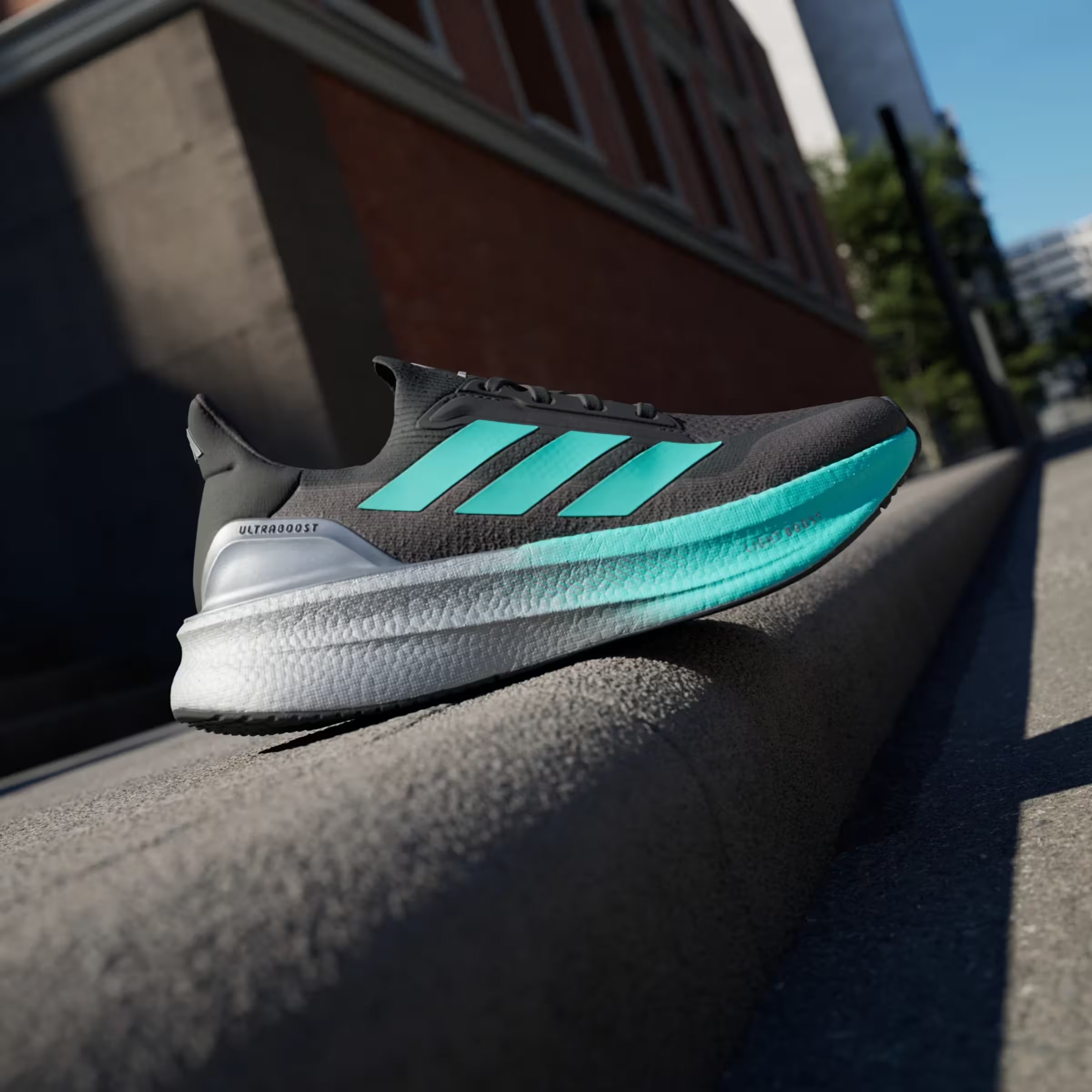 Mercedes AMG Petronas F1 Team x Adidas Ultra Boost 5X "Semi Mint Rush"