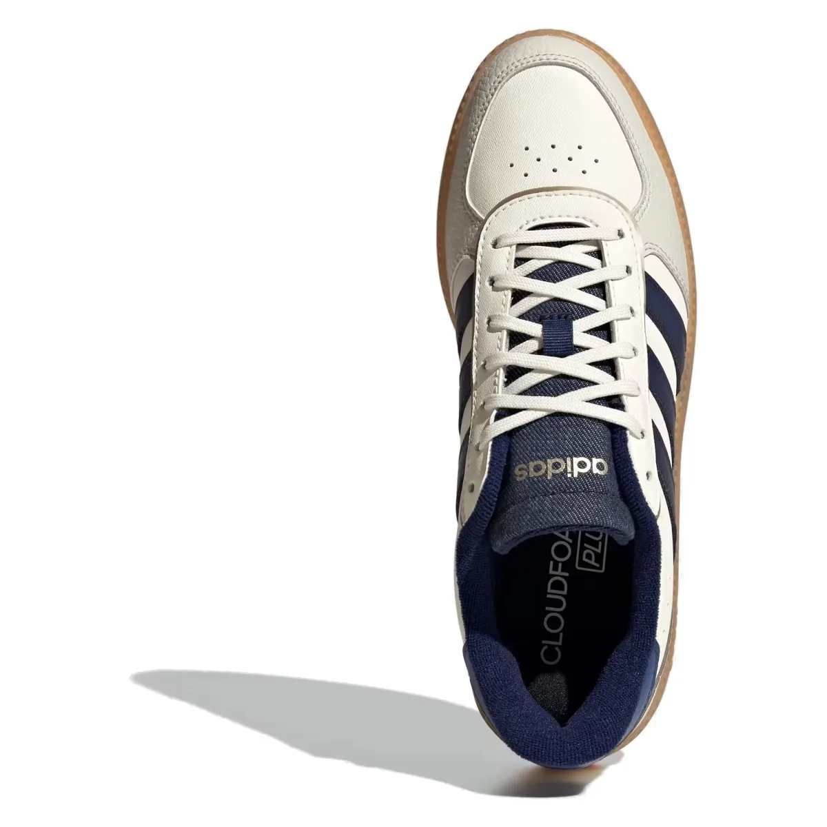 adidas Breaknet Sleek Core White Dark Blue Royal Blue (Women's)