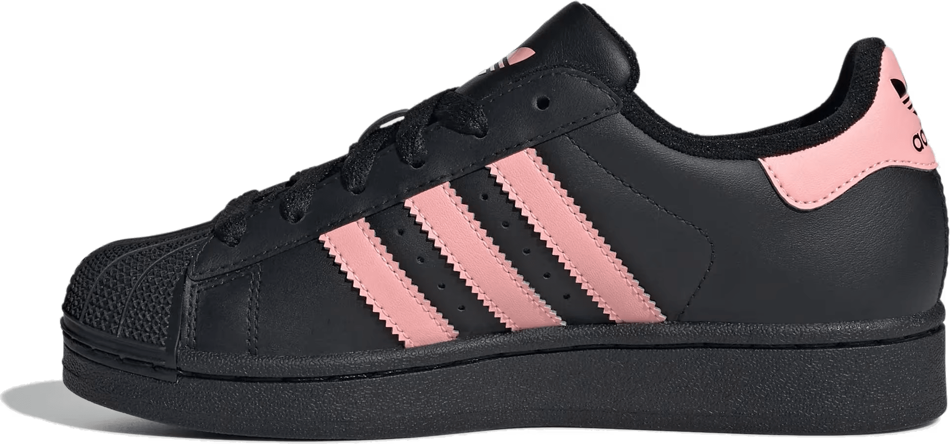 adidas Superstar II Black Glow Pink (GS)