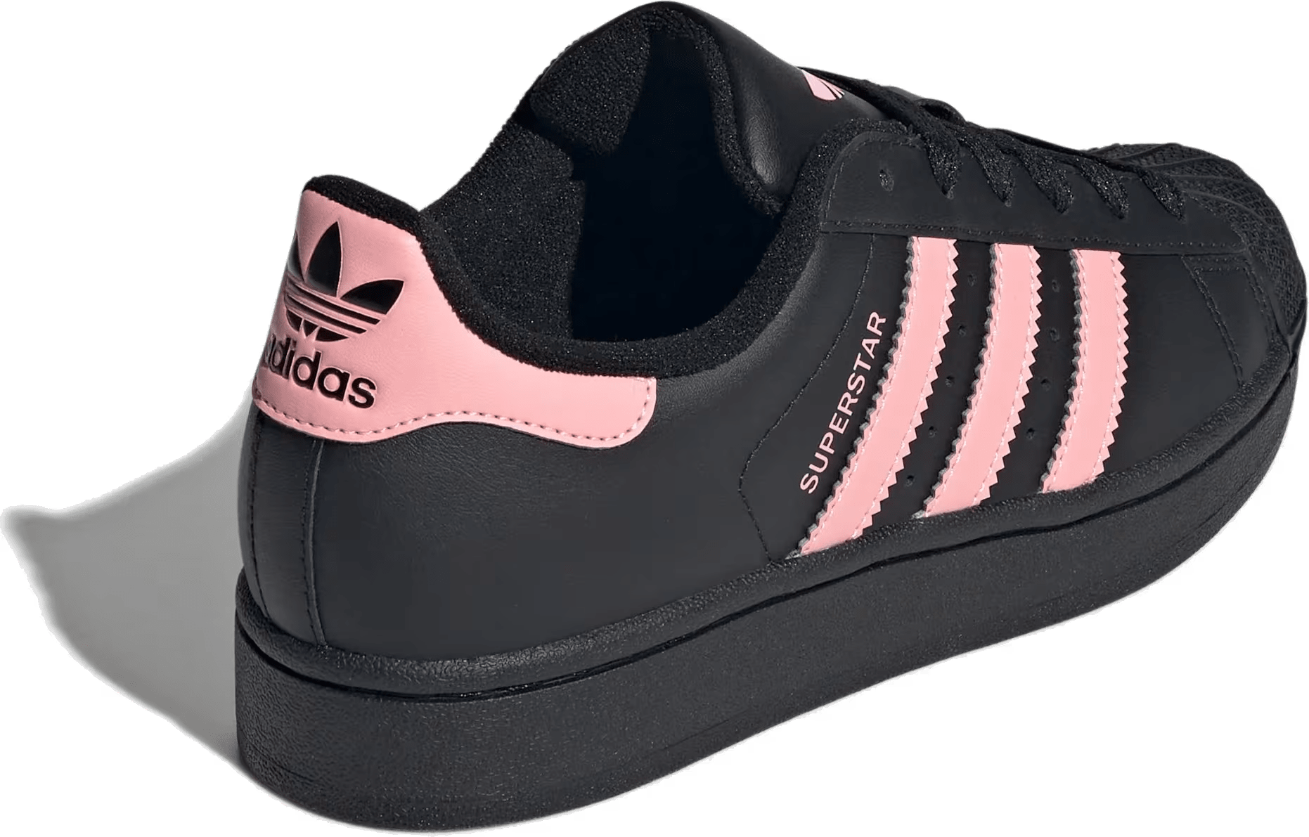 adidas Superstar II Black Glow Pink (GS)