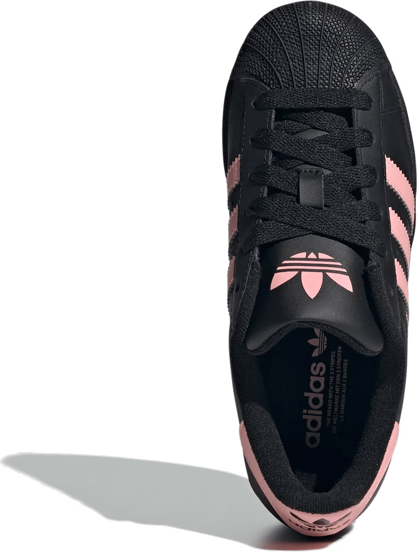 adidas Superstar II Black Glow Pink (GS)