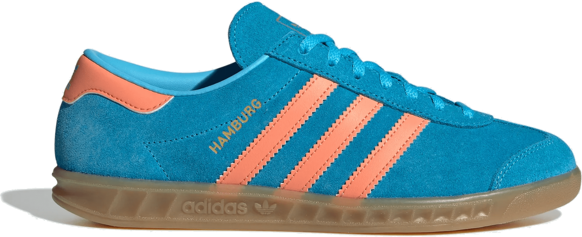 adidas Hamburg Sky Rush Semi Coral Gold Metallic (Women's)