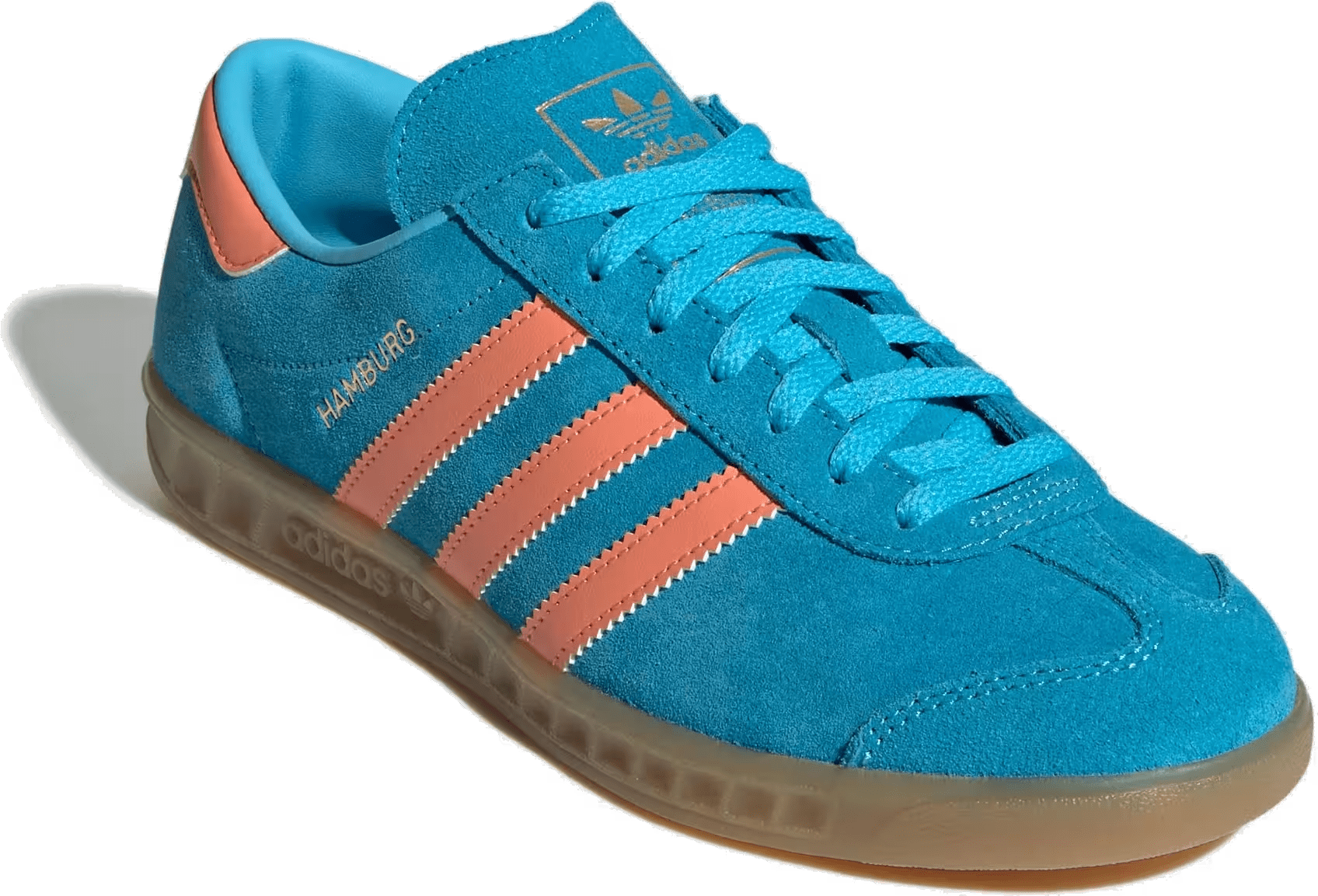 adidas Hamburg Sky Rush Semi Coral Gold Metallic (Women's)