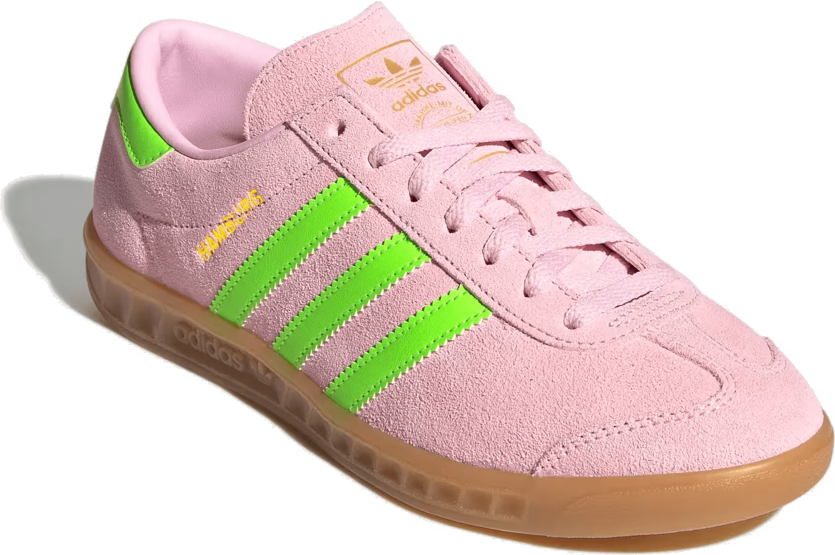 Adidas Hamburg Wmns "Pink Solar Green"