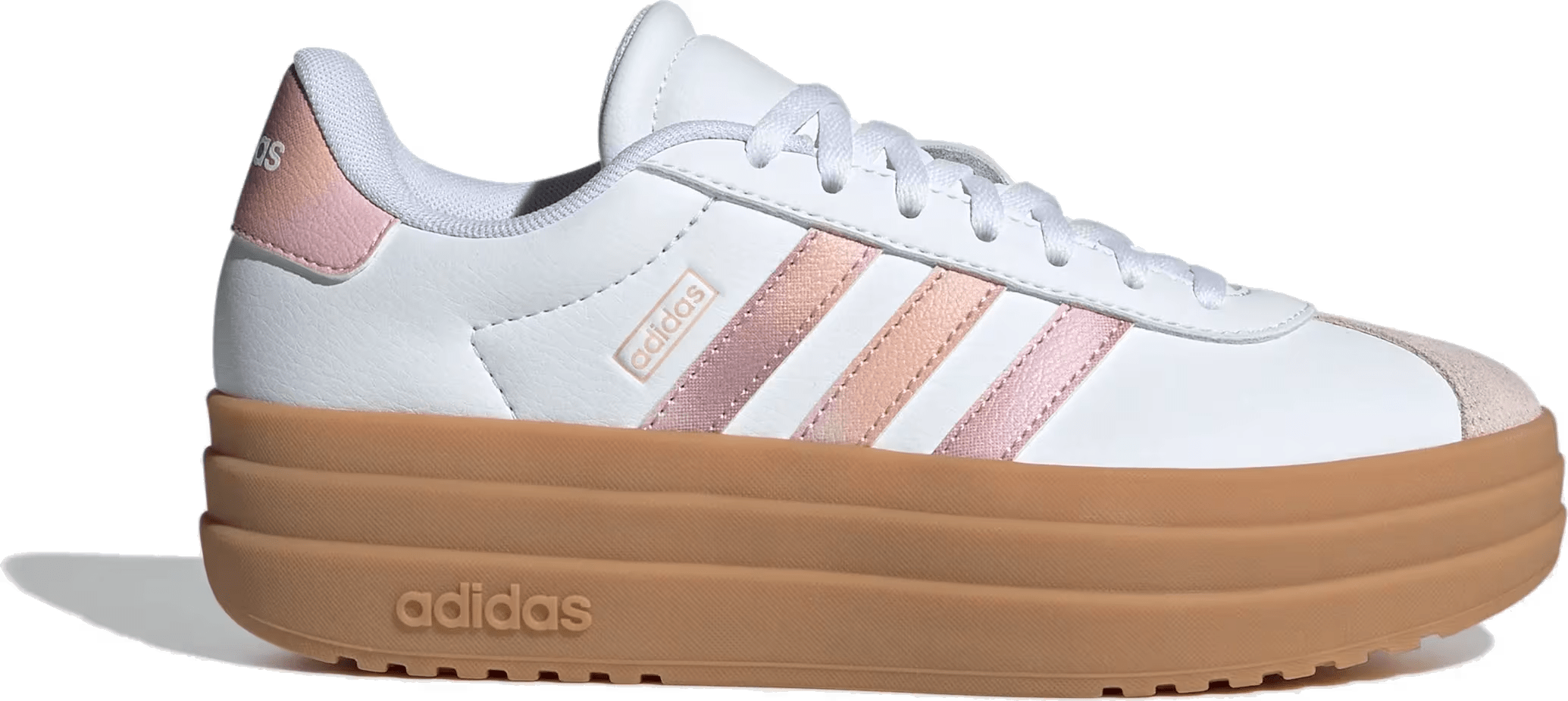 adidas VL Court Bold Cloud White Powder Coral Gum (GS)