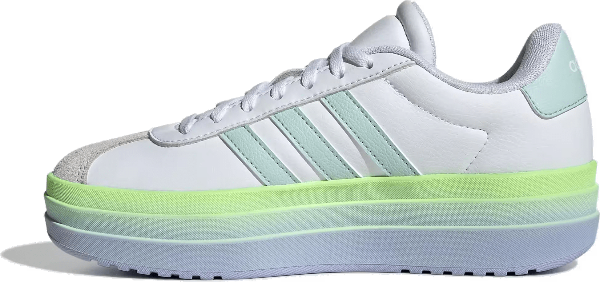 adidas VL Court Bold Cloud White Halo Mint Violet Tone (GS)