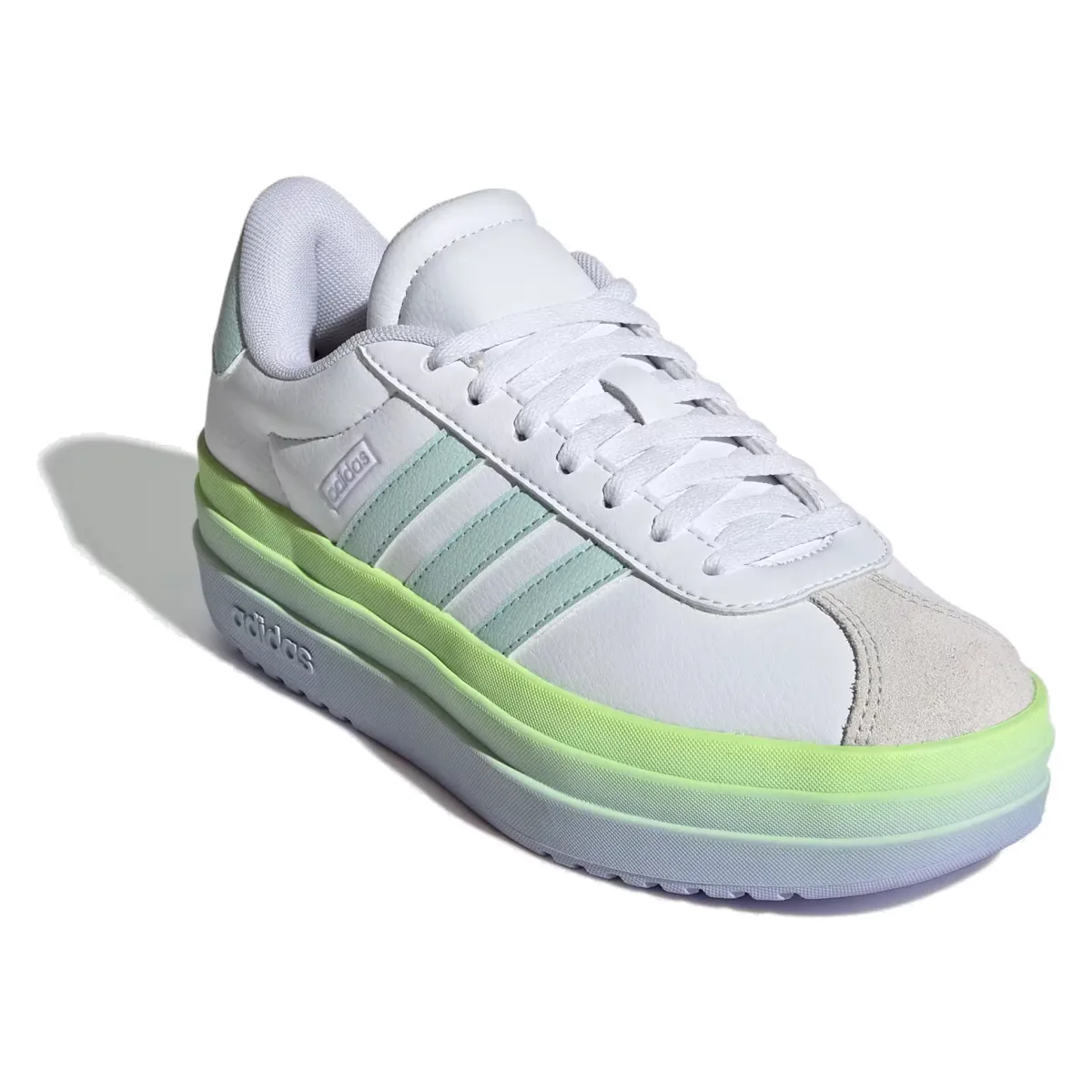 adidas VL Court Bold Cloud White Halo Mint Violet Tone (GS)