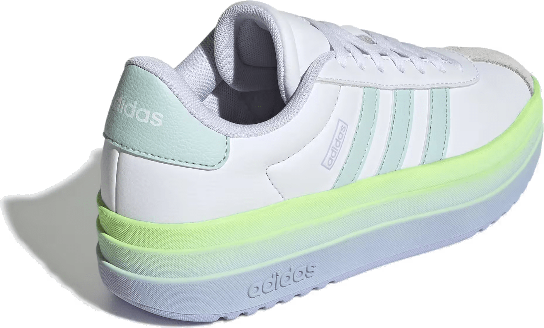 adidas VL Court Bold Cloud White Halo Mint Violet Tone (GS)