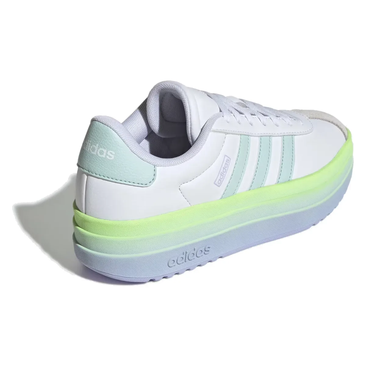 adidas VL Court Bold Cloud White Halo Mint Violet Tone (GS)
