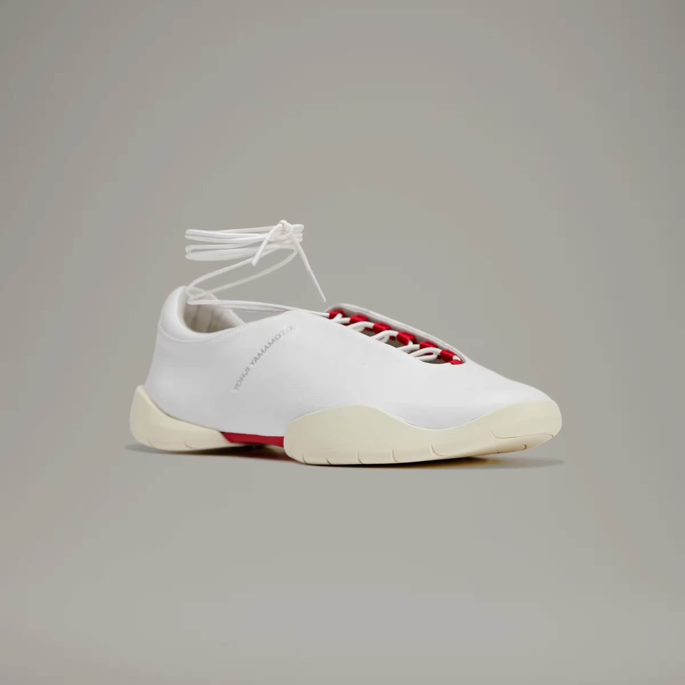 adidas Y-3 Regu Mary Jane Core White Cream White Better Scarlet