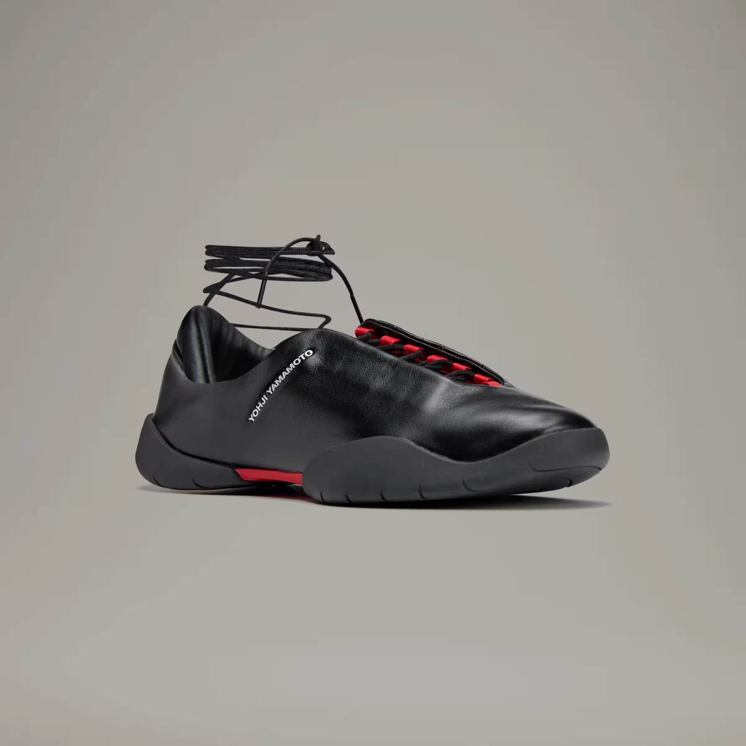 adidas Y-3 Regu Mary Jane Black Better Scarlet