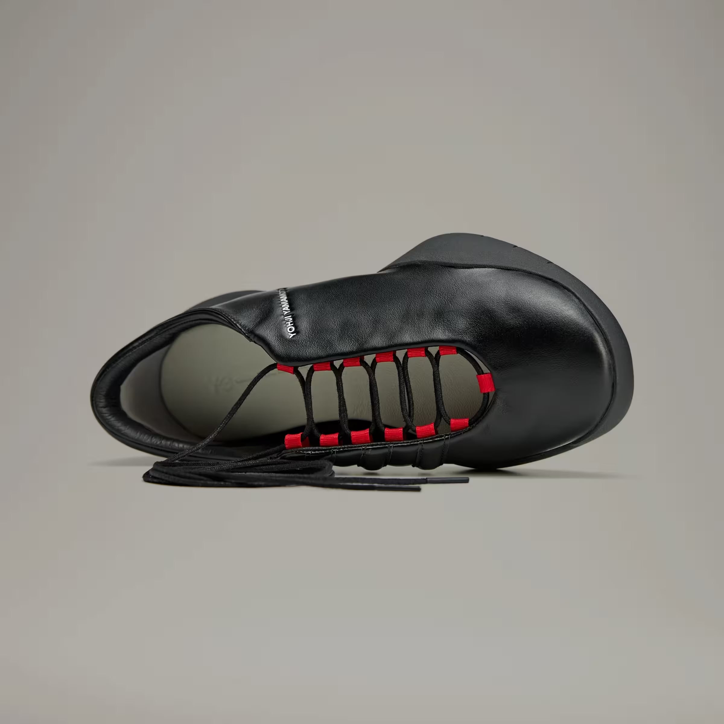 adidas Y-3 Regu Mary Jane Black Better Scarlet