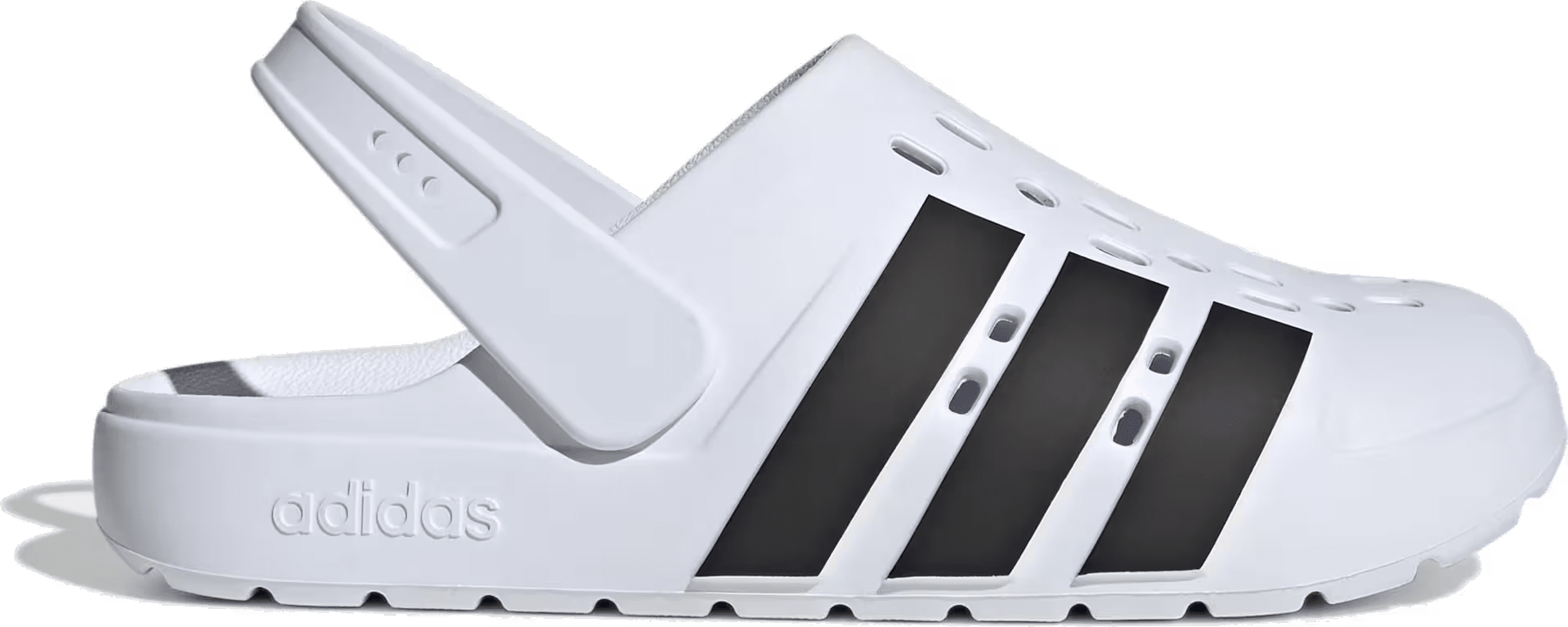adidas Adilette Clog 2.0 Cloud White Core Black