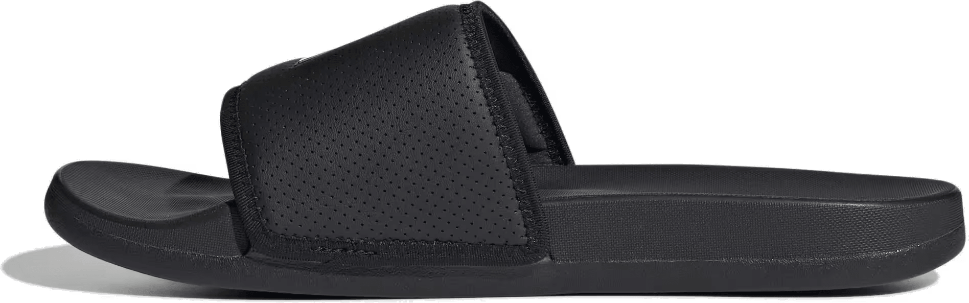 adidas Adilette Comfort Slides Black White