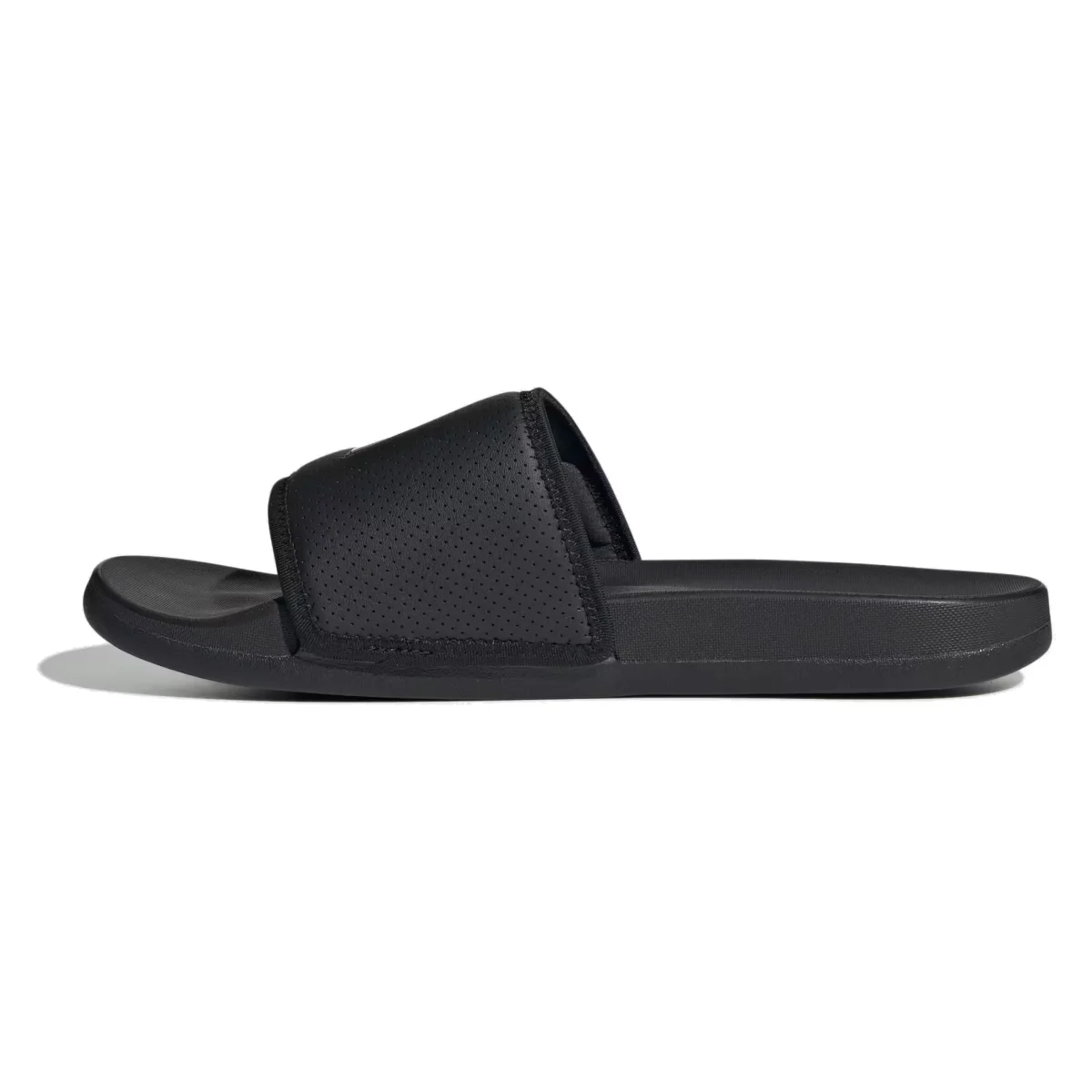 adidas Adilette Comfort Slides Black White