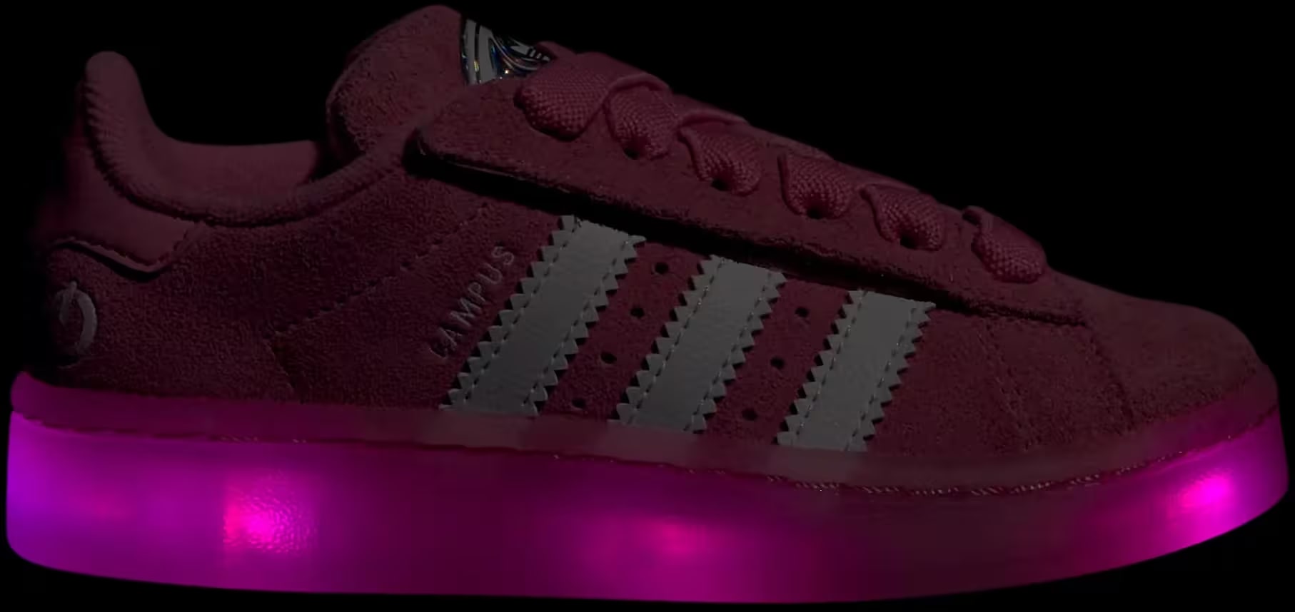 Adidas Campus 00s Kids "Led Lights - Bliss Pink"