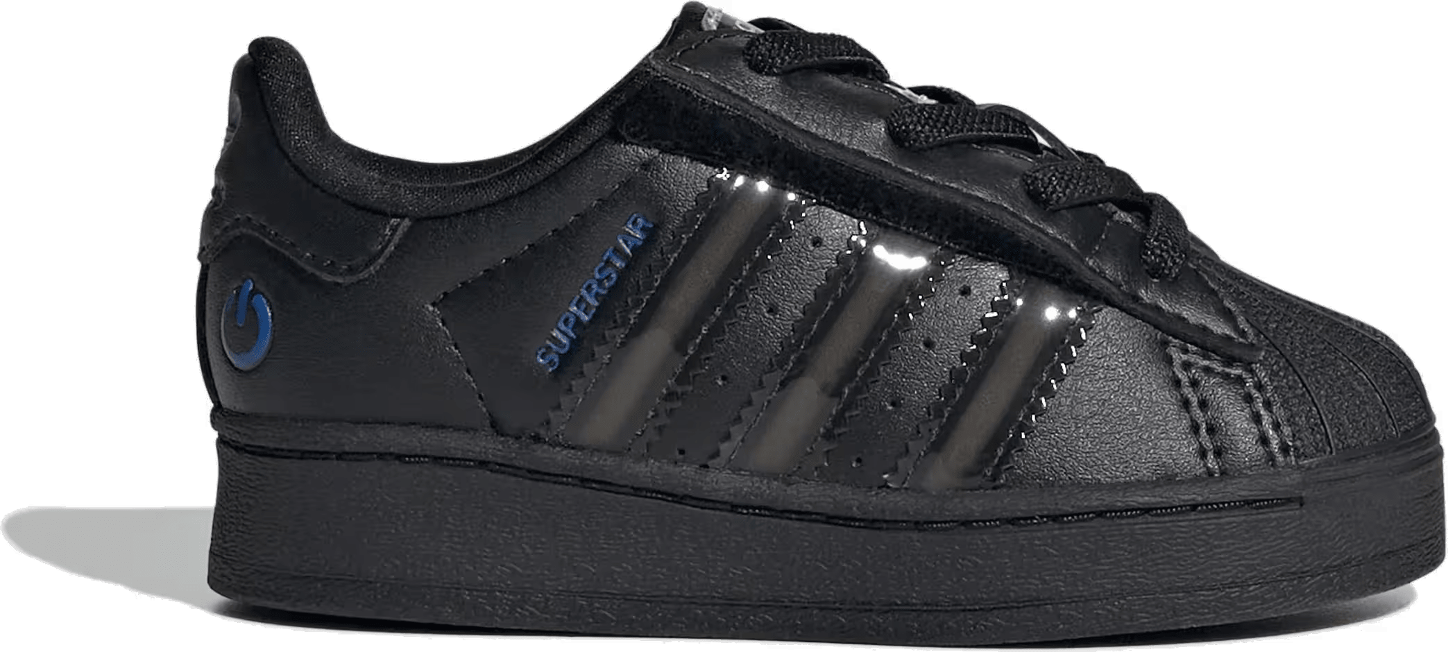adidas Superstar LED Lights Comfort Closure Core Black Preloved Violet (TD)
