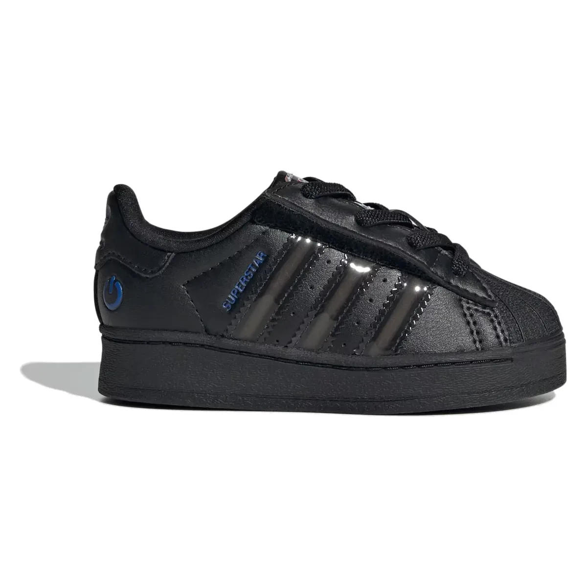 adidas Superstar LED Lights Comfort Closure Core Black Preloved Violet (TD)