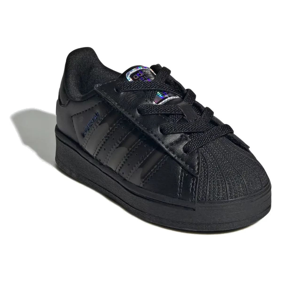 adidas Superstar LED Lights Comfort Closure Core Black Preloved Violet (TD)